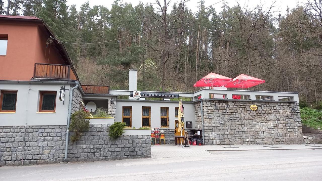 Lesni Restaurace Harrachovka Hotell Tábor Eksteriør bilde